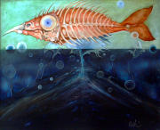 Czeslaw Gorski - Jackfish - Ölgemälde
